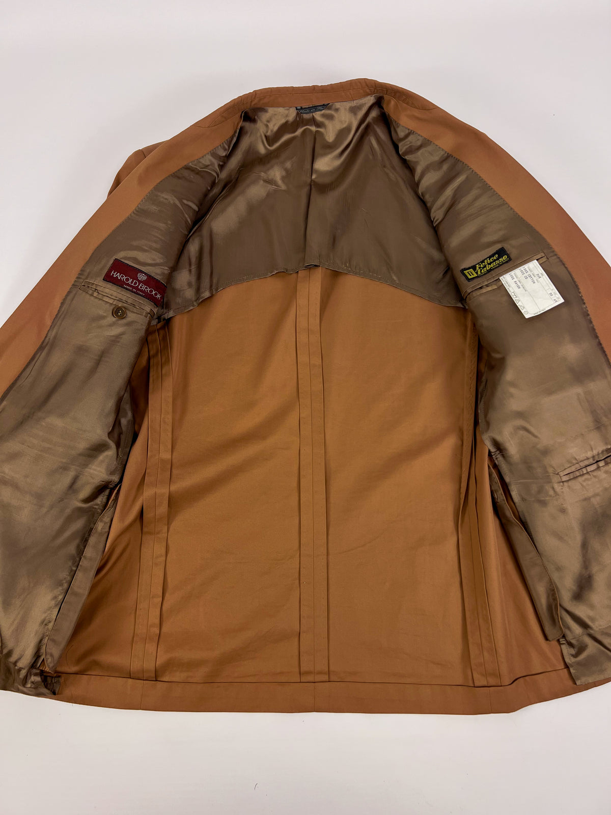 Harold Brook Vintage Tobacco Cotton Jacket