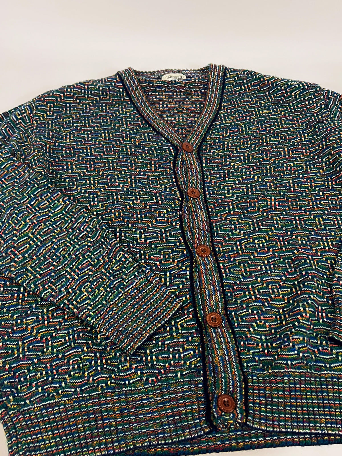 Gilet en laine vintage Missoni