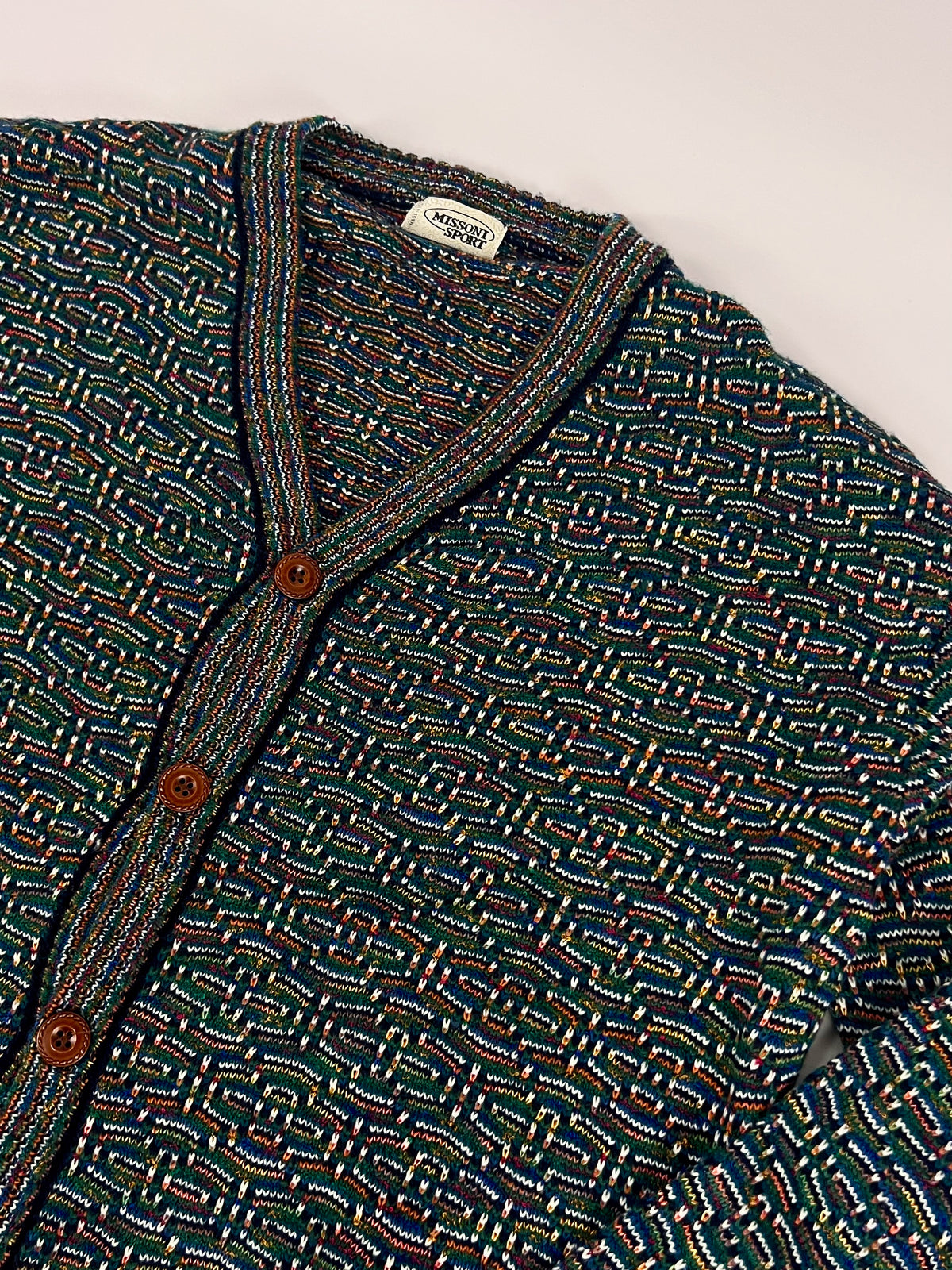 Gilet en laine vintage Missoni