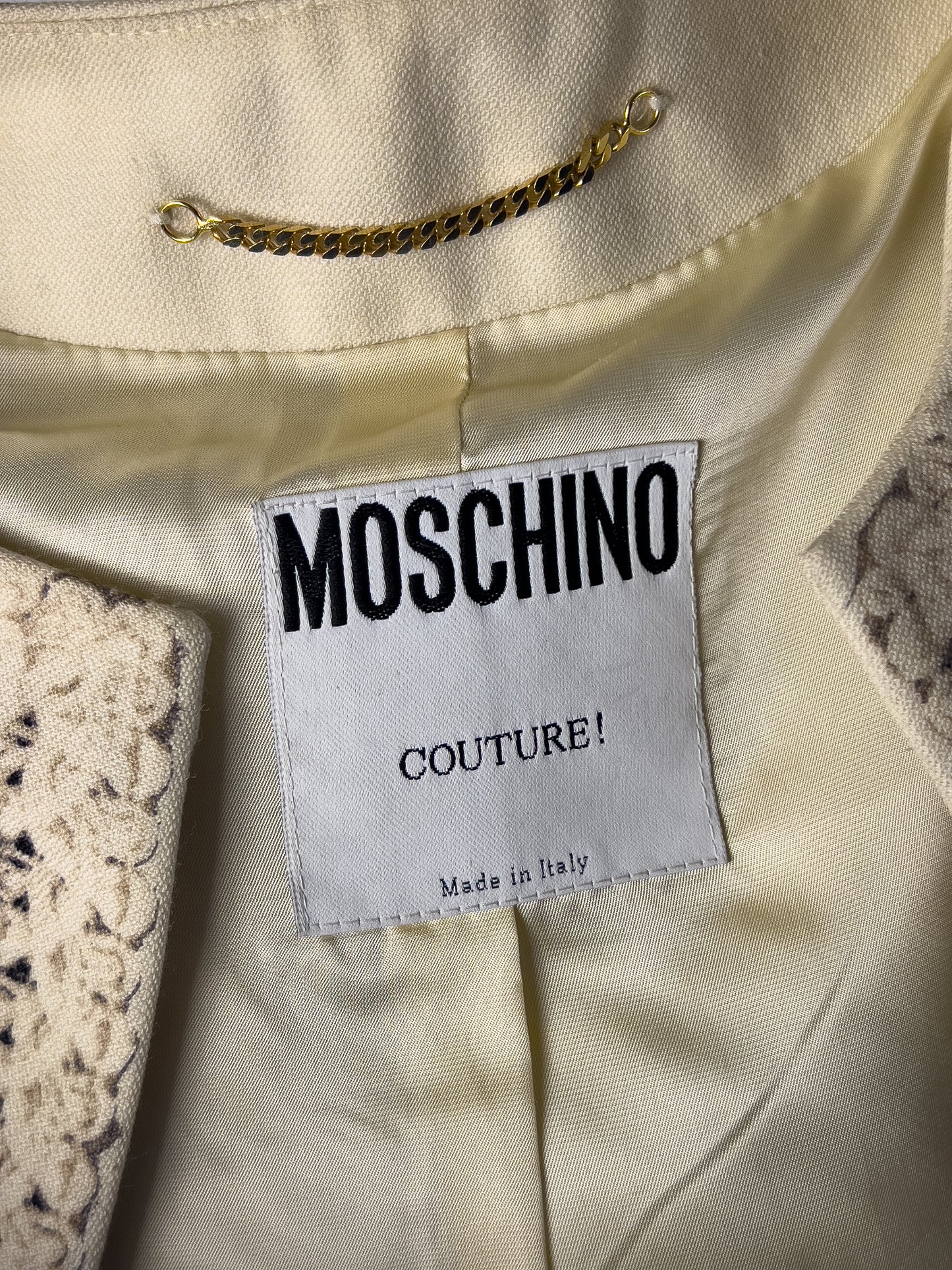 Blazer Moschino Couture! 1992