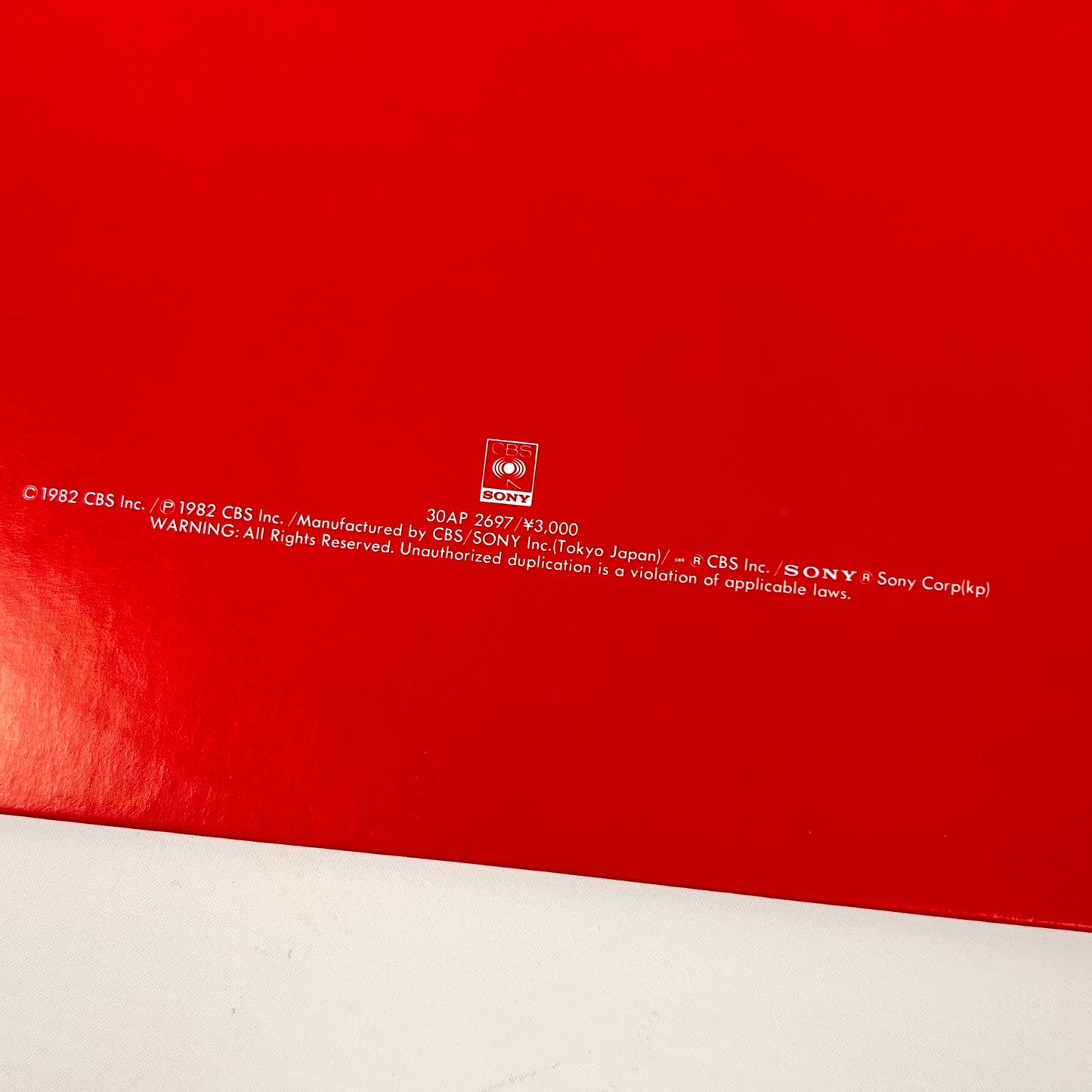 TOTO – Toto IV Picture Disc Esclusiva Giapponese - CBS/Sony 30AP2697 1983