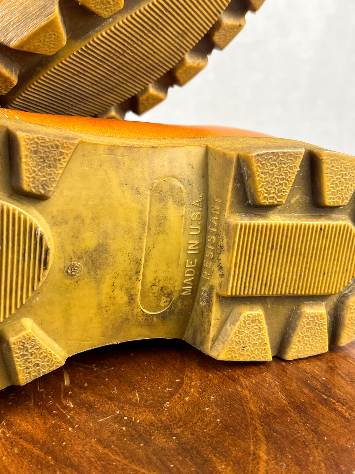 Timberland Chukka vintage années 80 Oil Resistant - 7NM