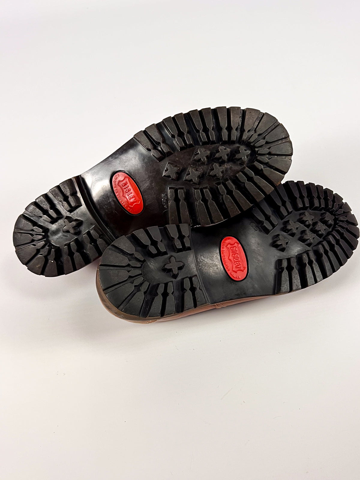 Chaussures en cuir Sisley années 80