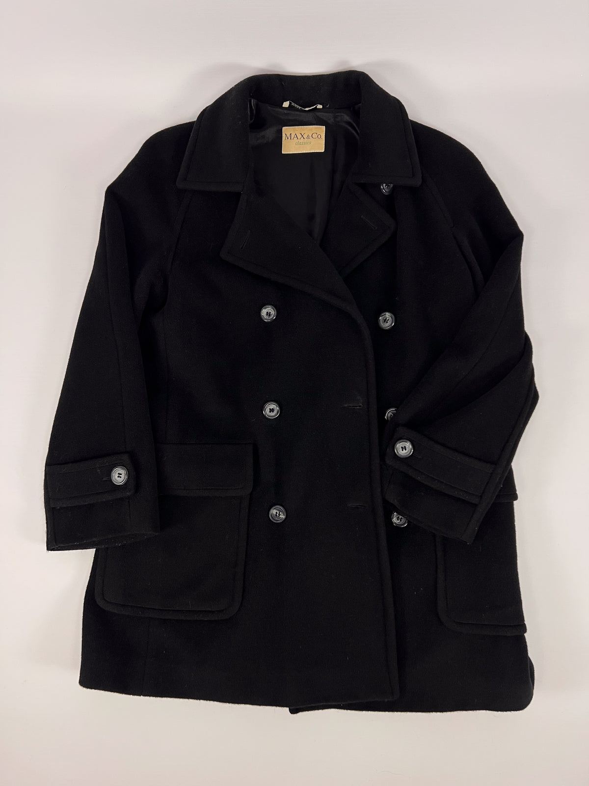 Manteau Max&Co. en laine et cachemire vintage