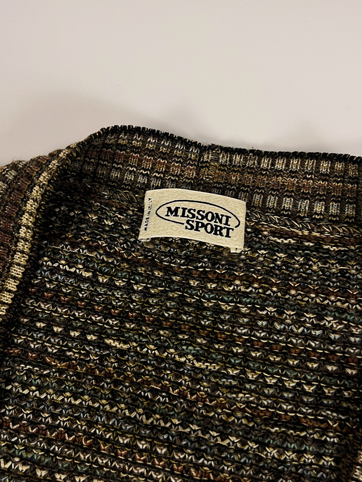 Cardigan Missoni Vintage Zigzag