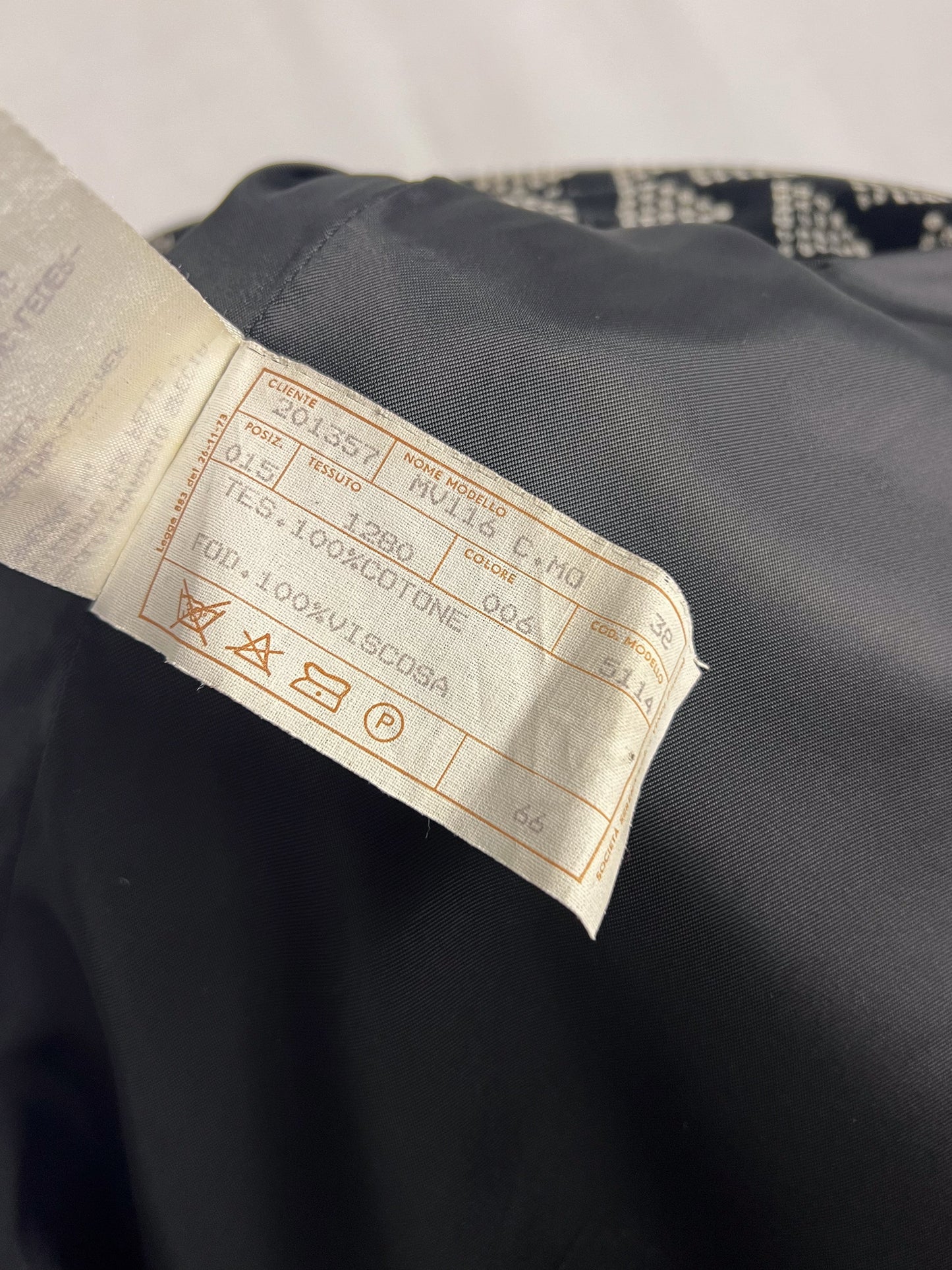 Completo Montone e Gonna Gianni Versace 1985