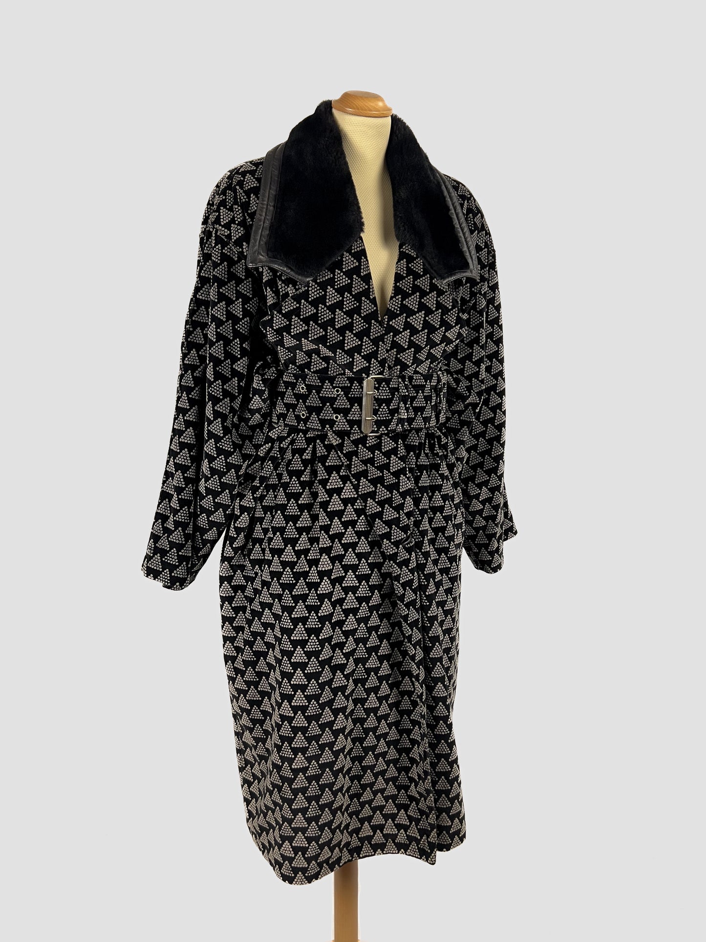 Completo Montone e Gonna Gianni Versace 1985