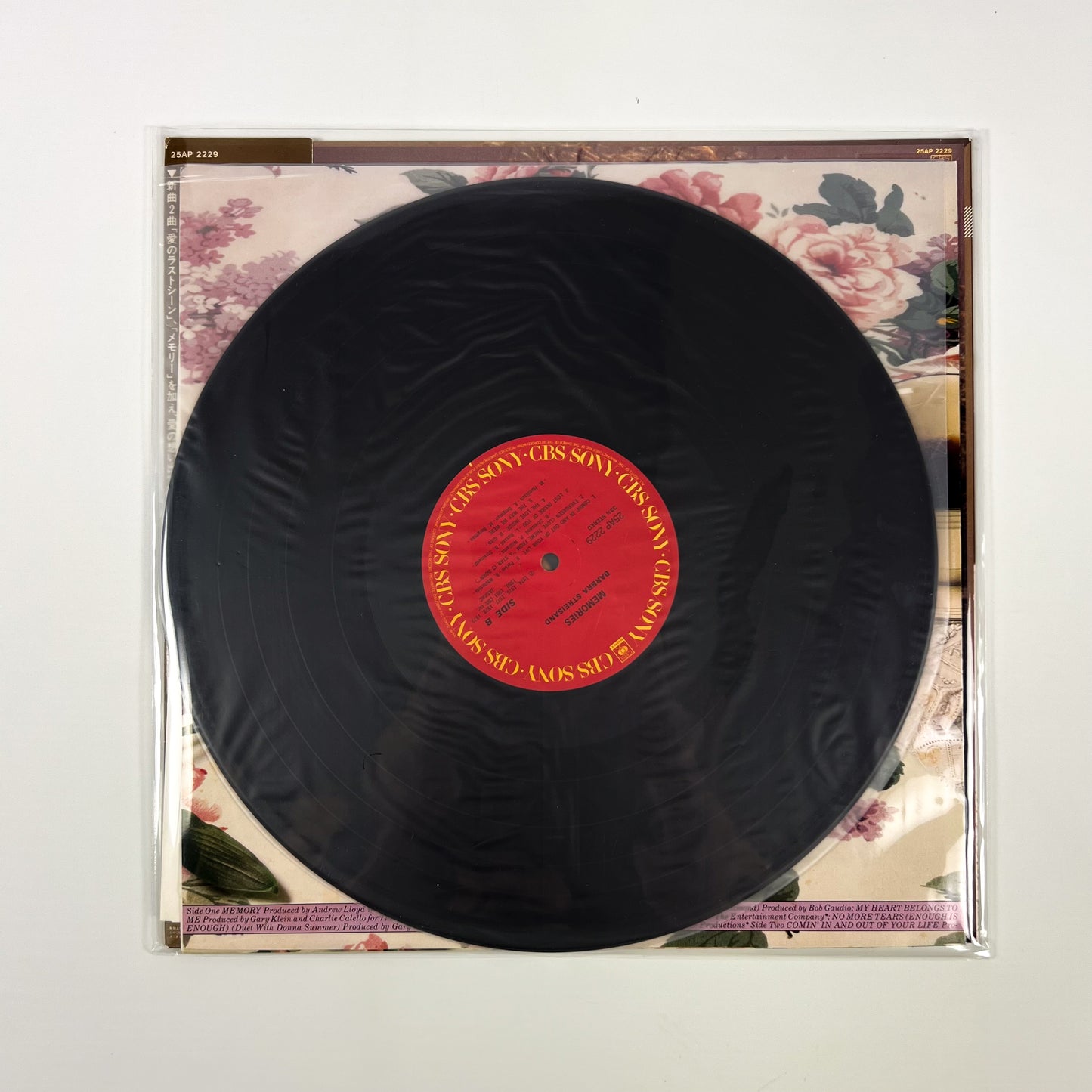 BARBRA STREISAND – Memories 1ª Edizione Giapponese - CBS/Sony 25AP-2229 1981