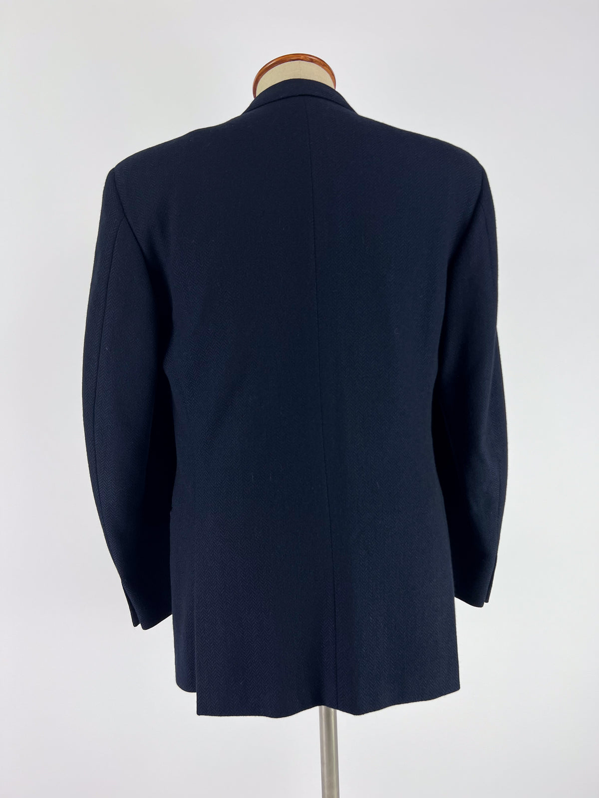 Trussardi 100s Extra Fine Wool Herringbone Jacket