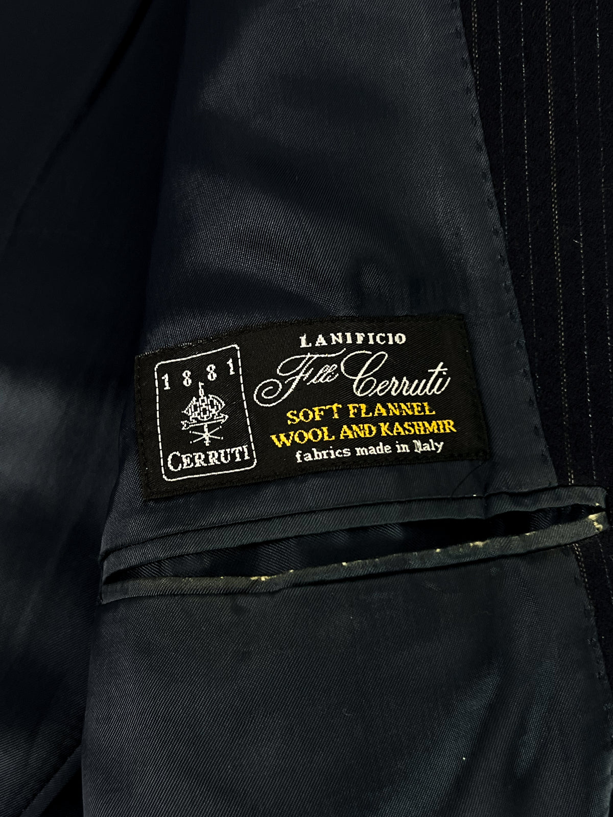 Prandina / Cerruti Wool and Cashmere Jacket