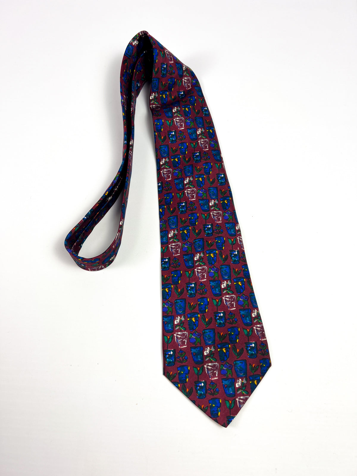 Hanae Mori Floral Tie