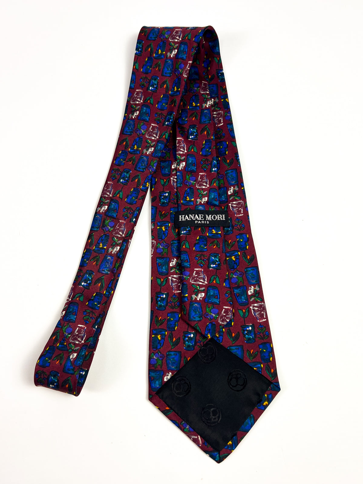 Hanae Mori Floral Tie
