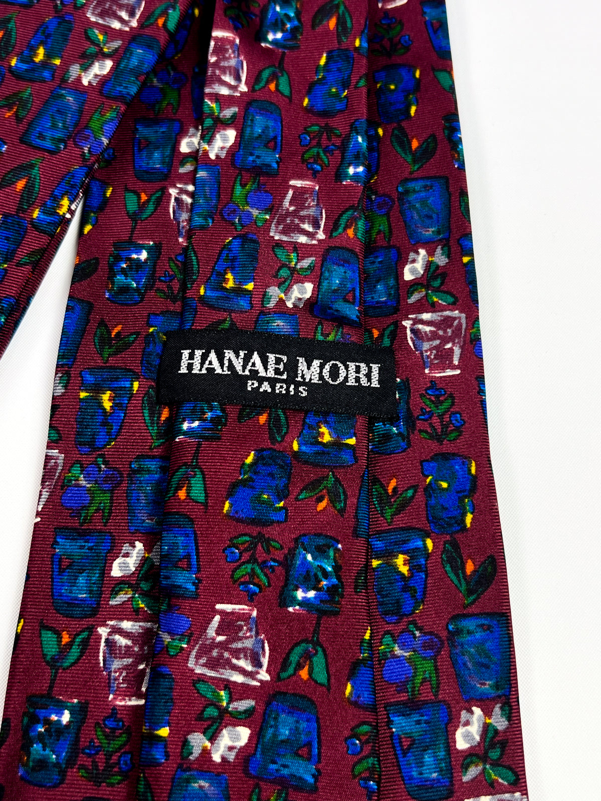 Hanae Mori Floral Tie