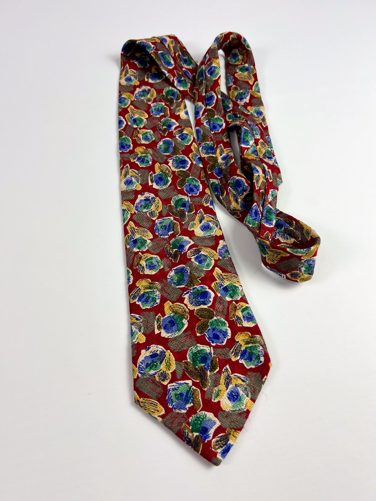 Givenchy floral vintage tie