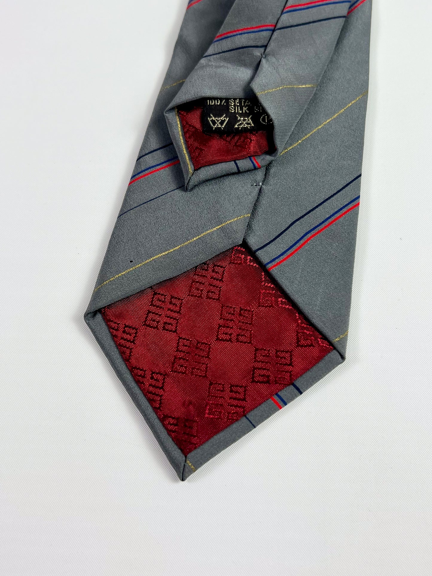 Cravatta vintage Givenchy a righe