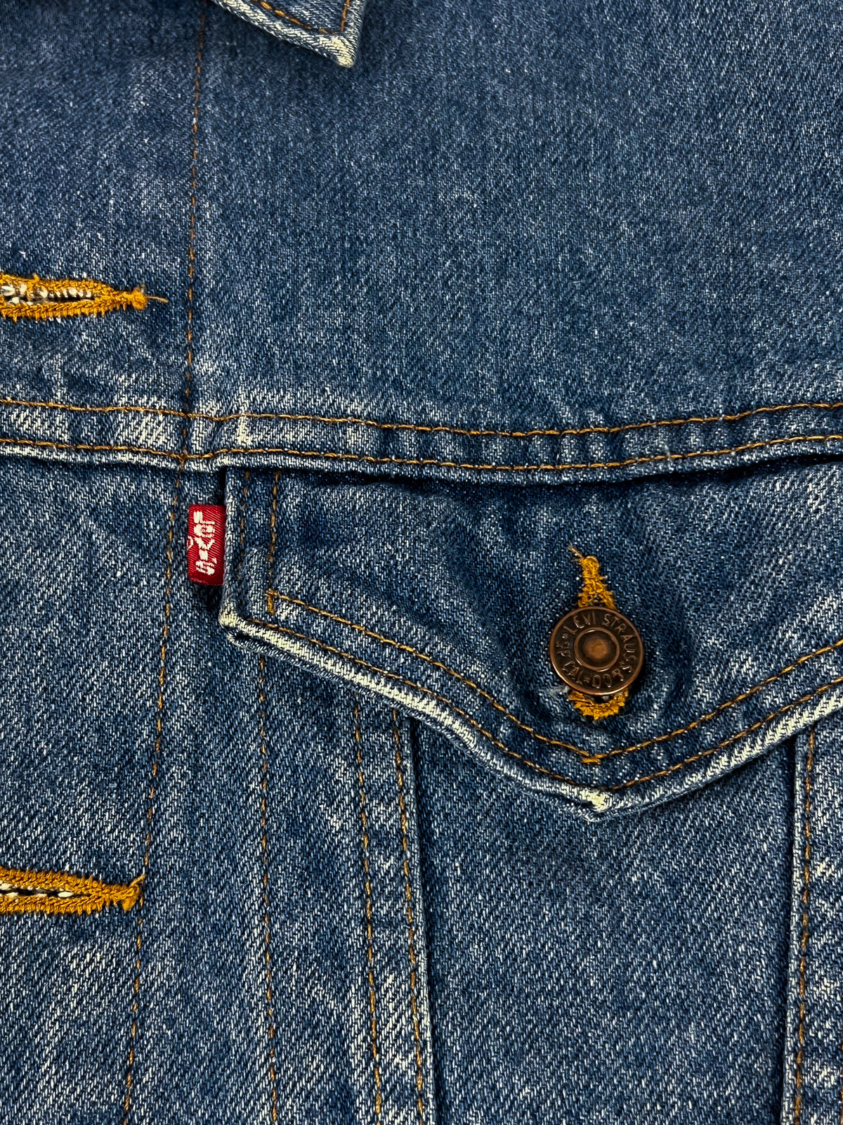Veste Trucker Levi's Fabriquée aux États-Unis 1989 - M