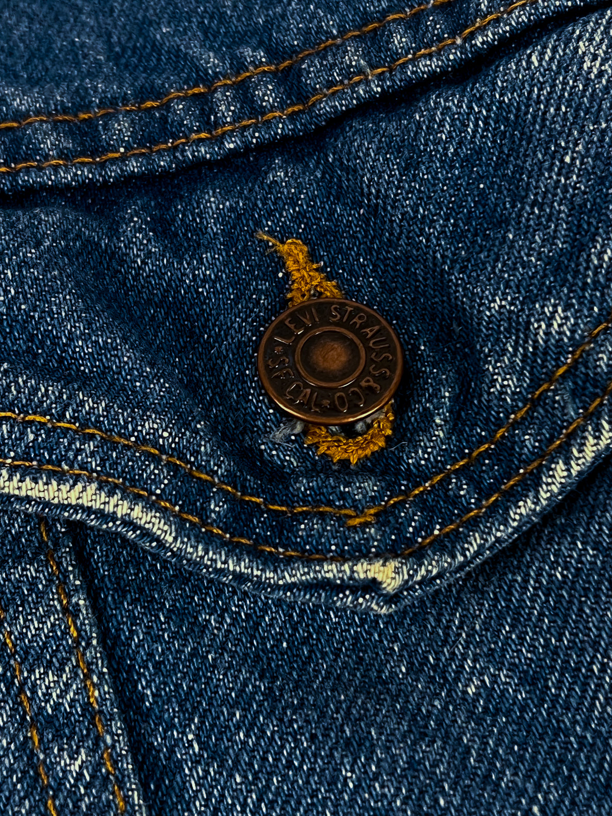 Veste Trucker Levi's Fabriquée aux États-Unis 1989 - M