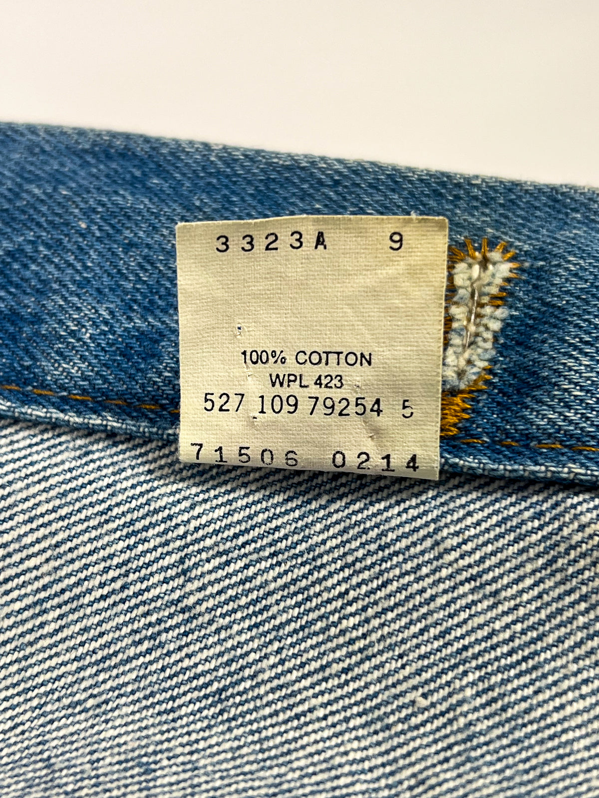 Veste Trucker Levi's Fabriquée aux États-Unis 1989 - M