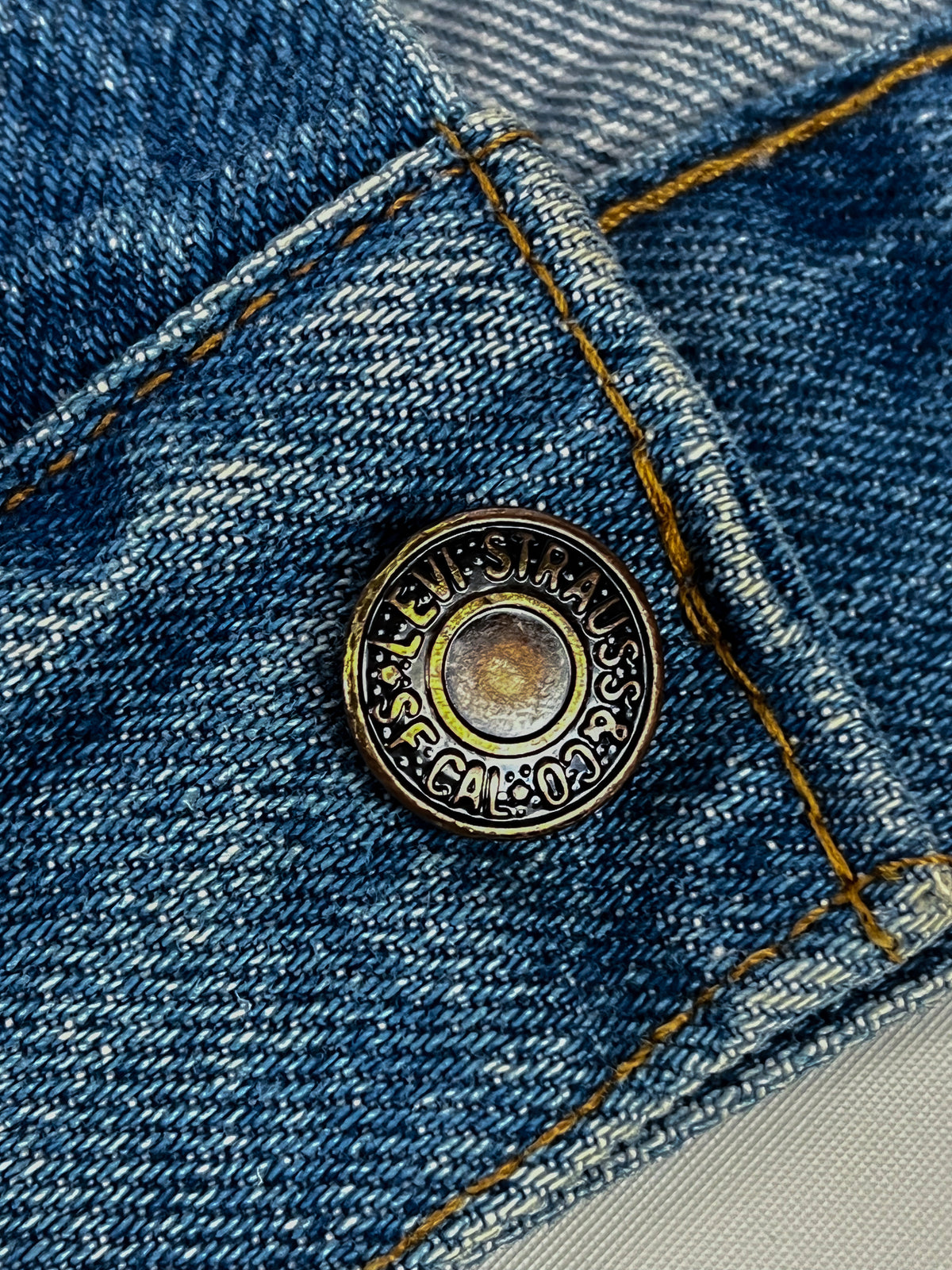 Veste Trucker Levi's Fabriquée aux États-Unis 1989 - M