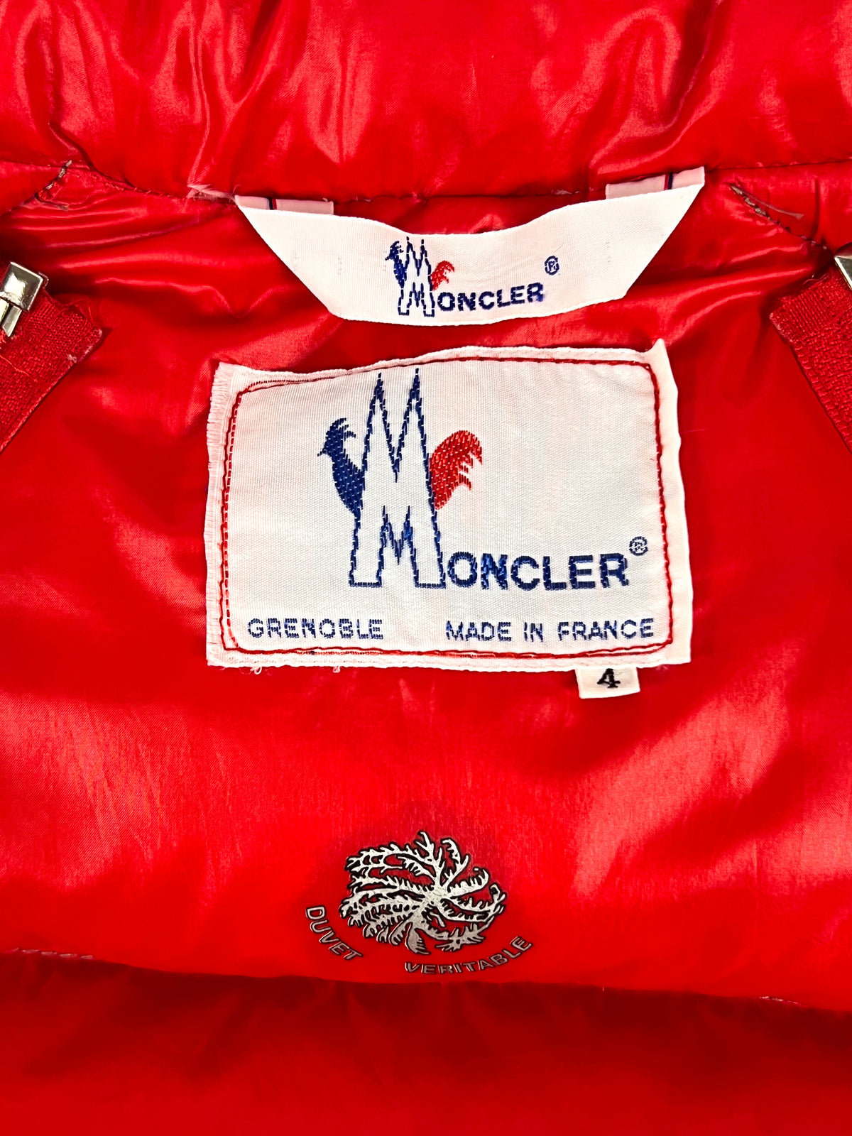 Moncler Grenoble années 80 - Première Version "Épaule Étroite" Taille 4