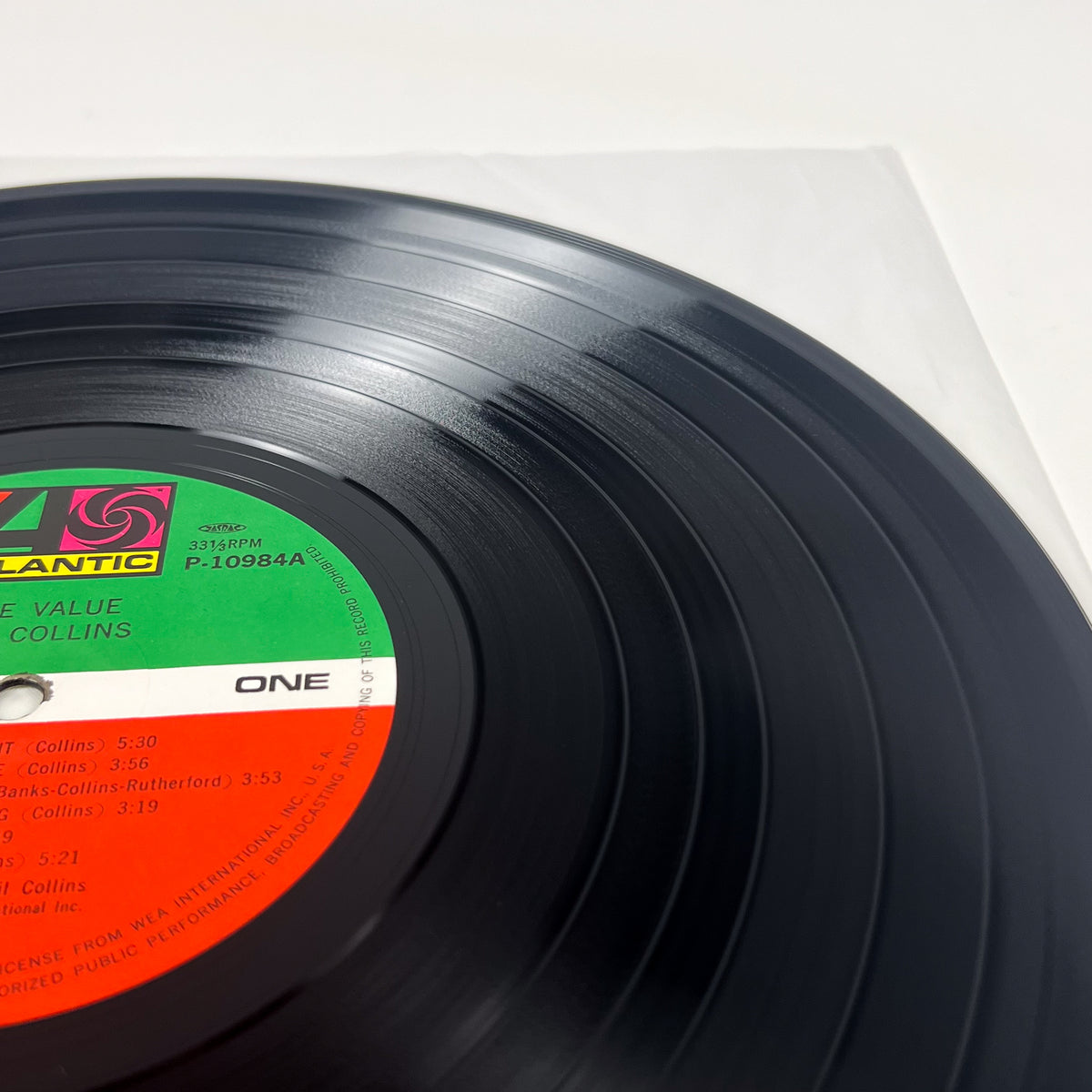 PHIL COLLINS – Face Value Prima Stampa Giapponese P-10984A 1981 OBI