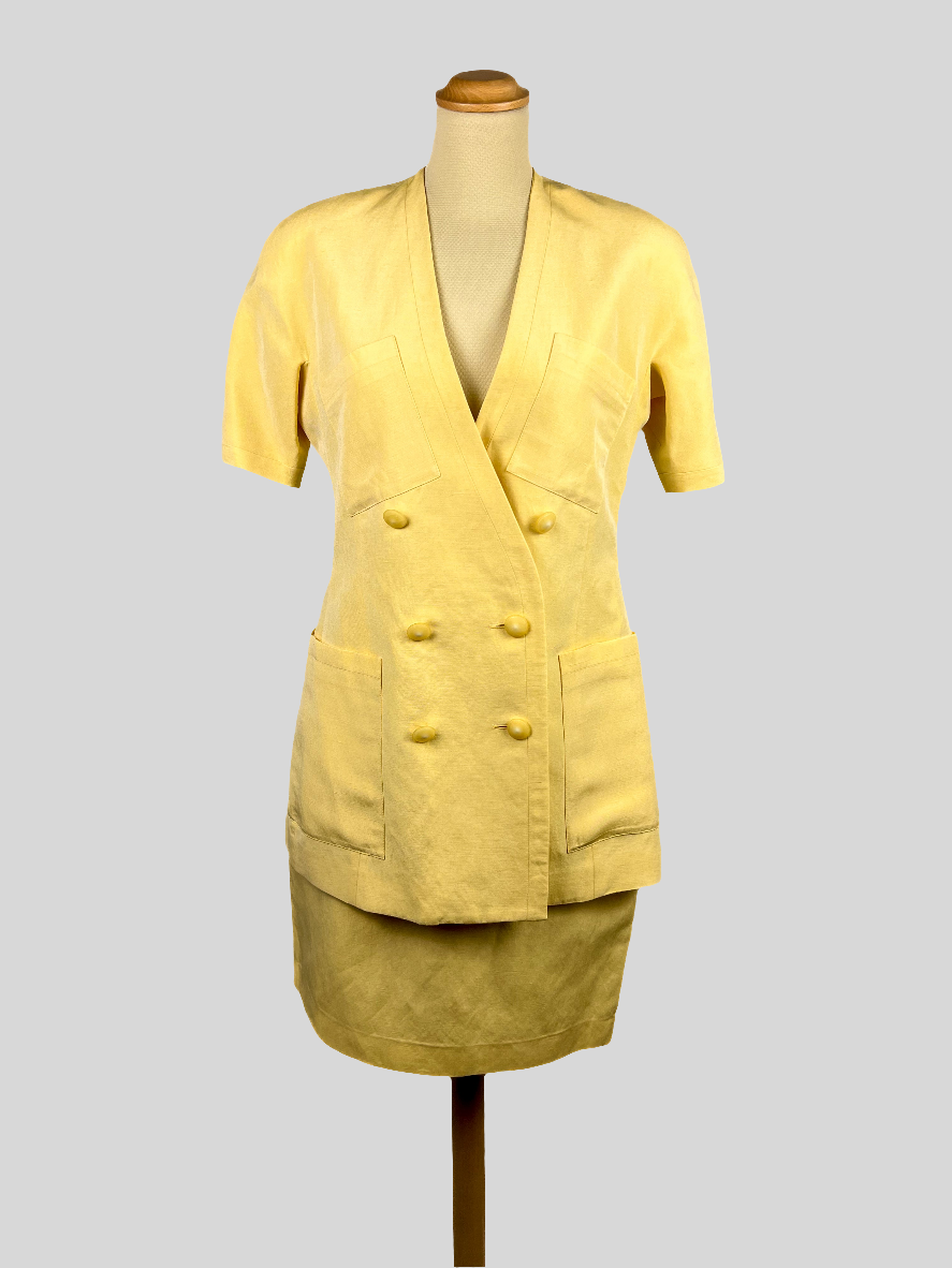 Tailleur Fendi in Lino e Seta