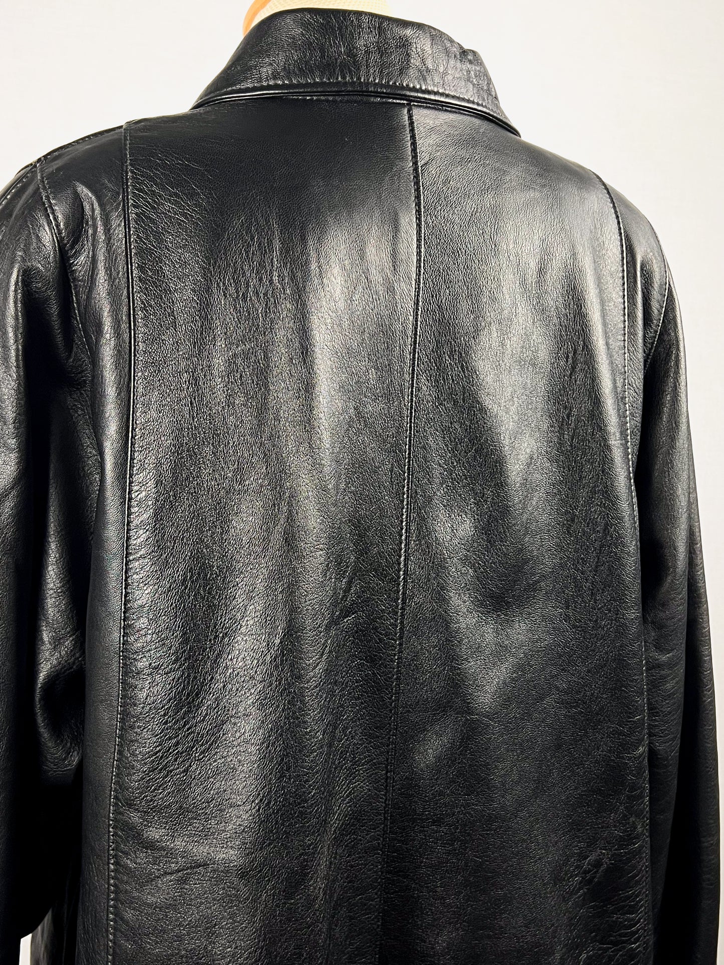 Cappotto in pelle