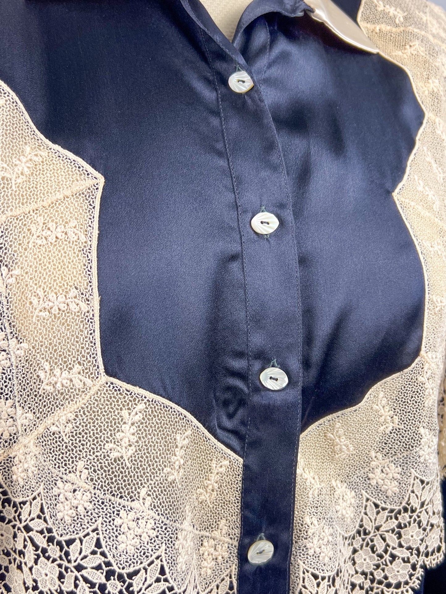 Camicia Grazia Fava in seta