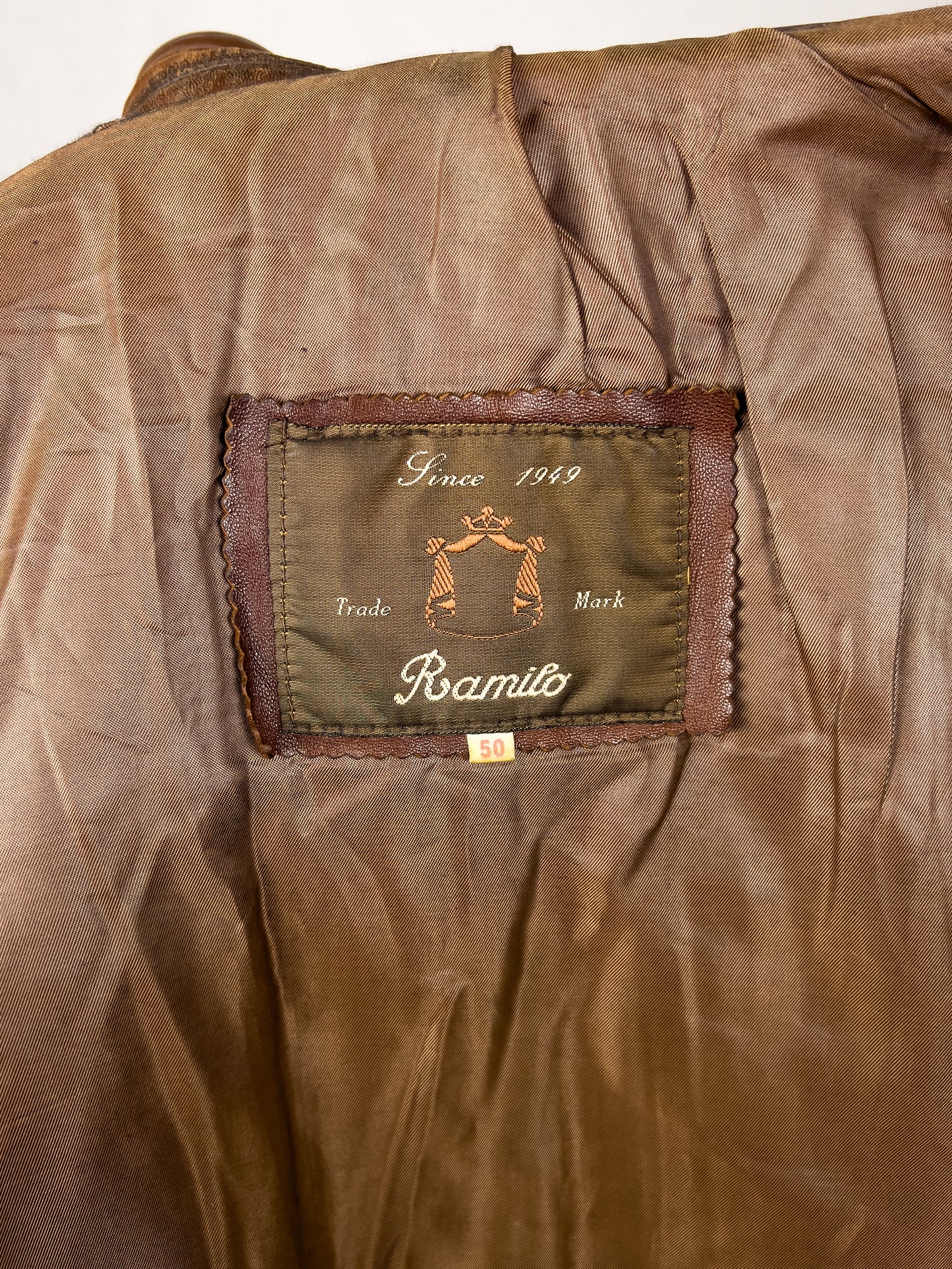Giacca in Pelle Ramilo