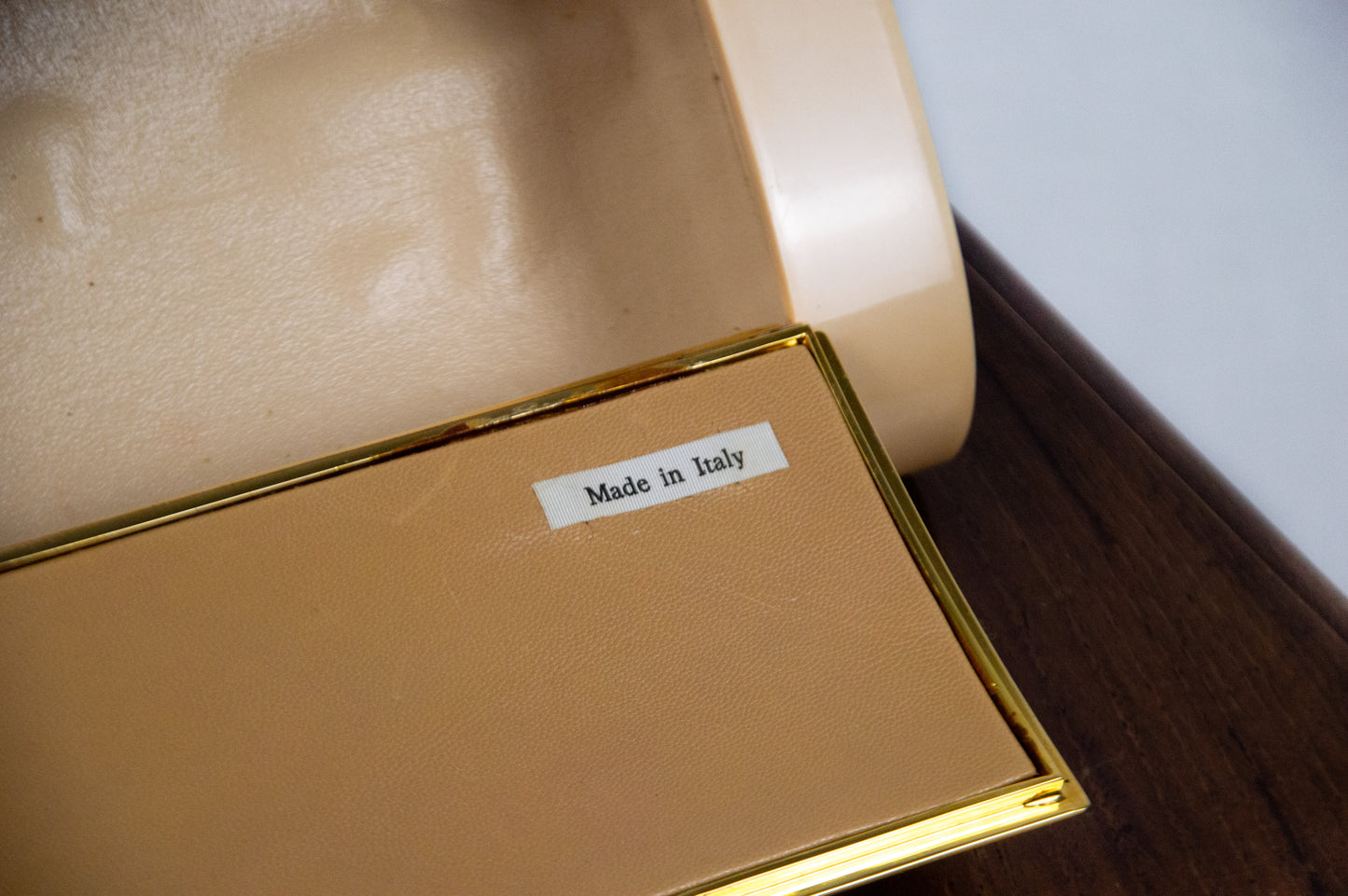 Pochette anni '70 Bakelite e Lucertola