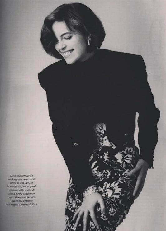 Gonna Gianni Versace Couture in Seta 1989