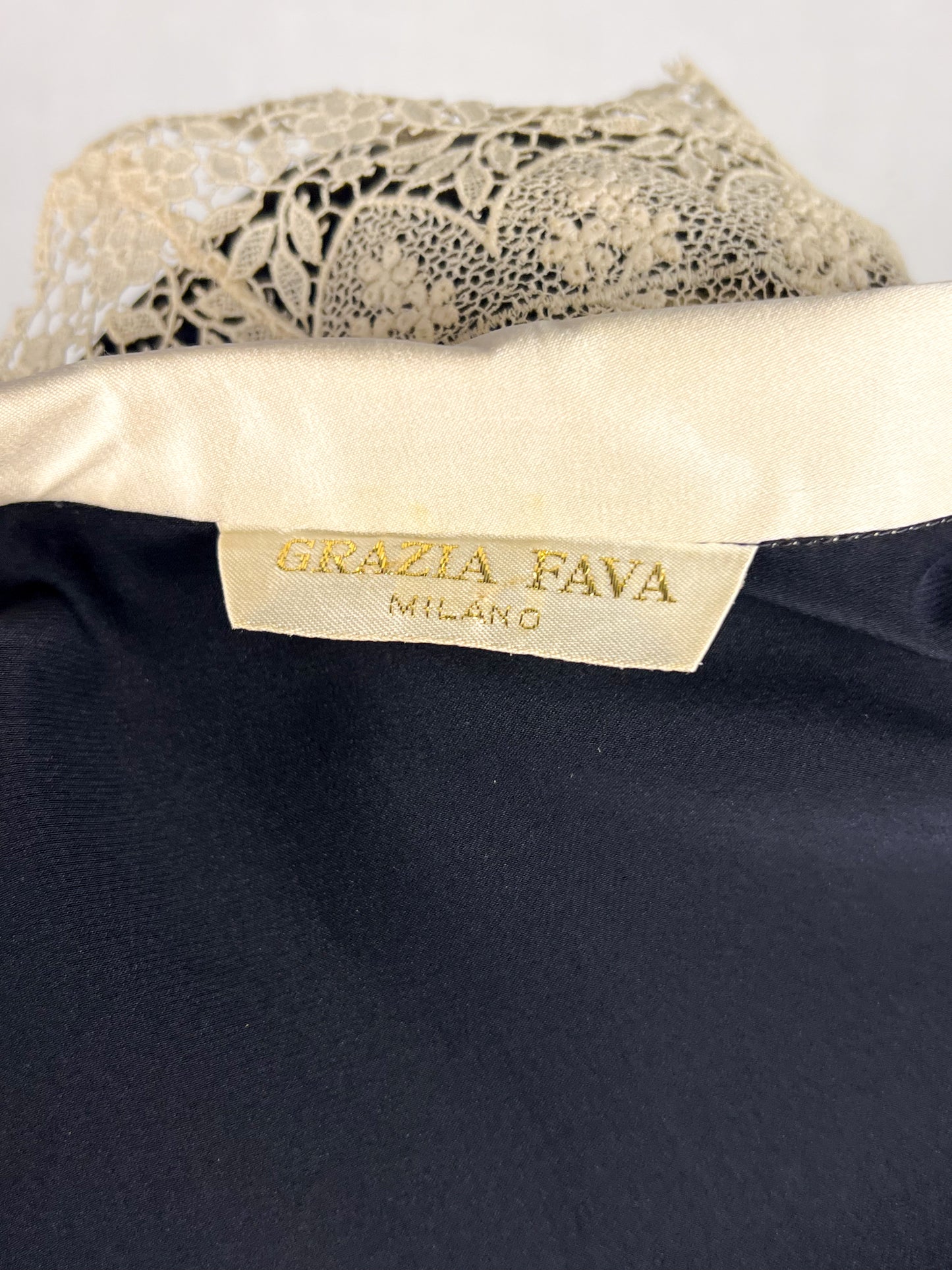 Camicia Grazia Fava in seta