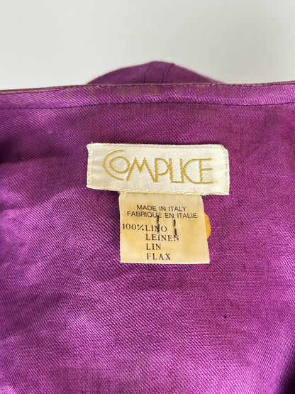 Blazer Complice By Gianni Versace in Puro Lino