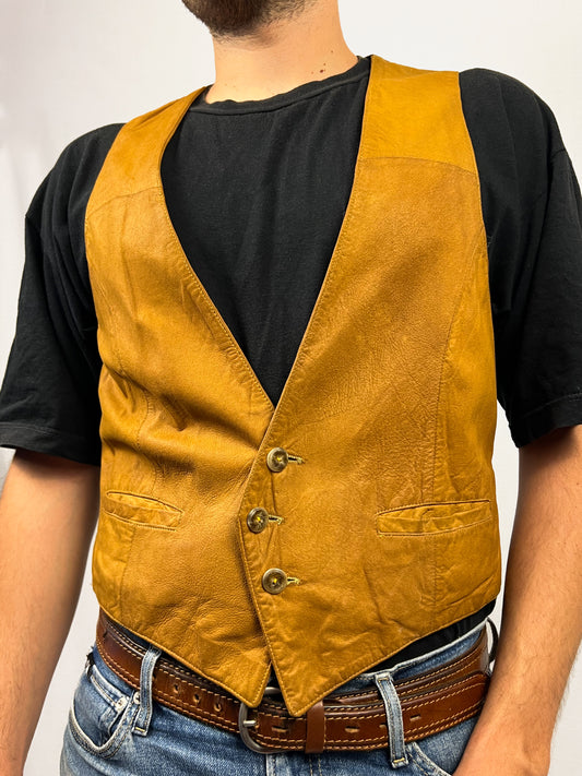 Gilet in Nabuk