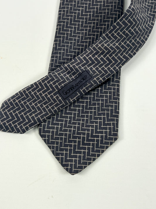 Cravatta Gianni Versace Geometrica Slim