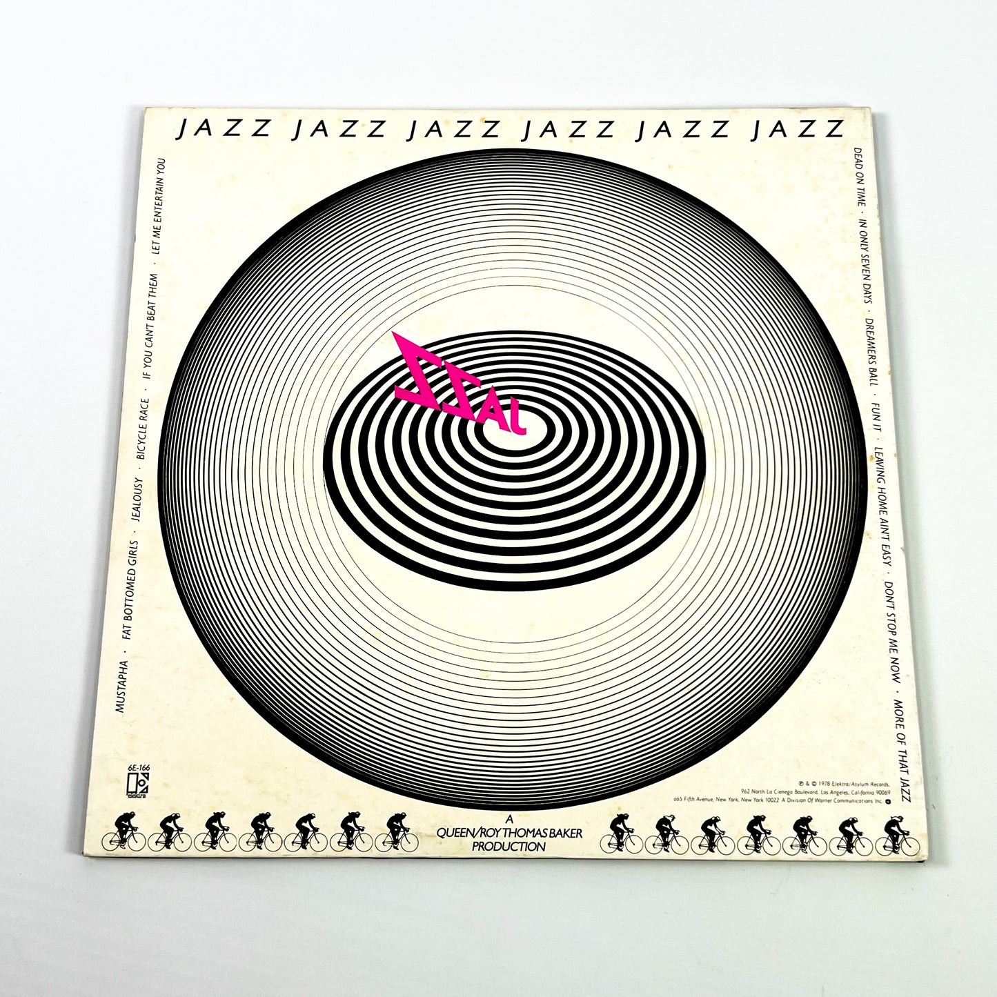 QUEEN – Jazz 1ª Edizione Giapponese – Elektra P-10601E 1978 - Poster