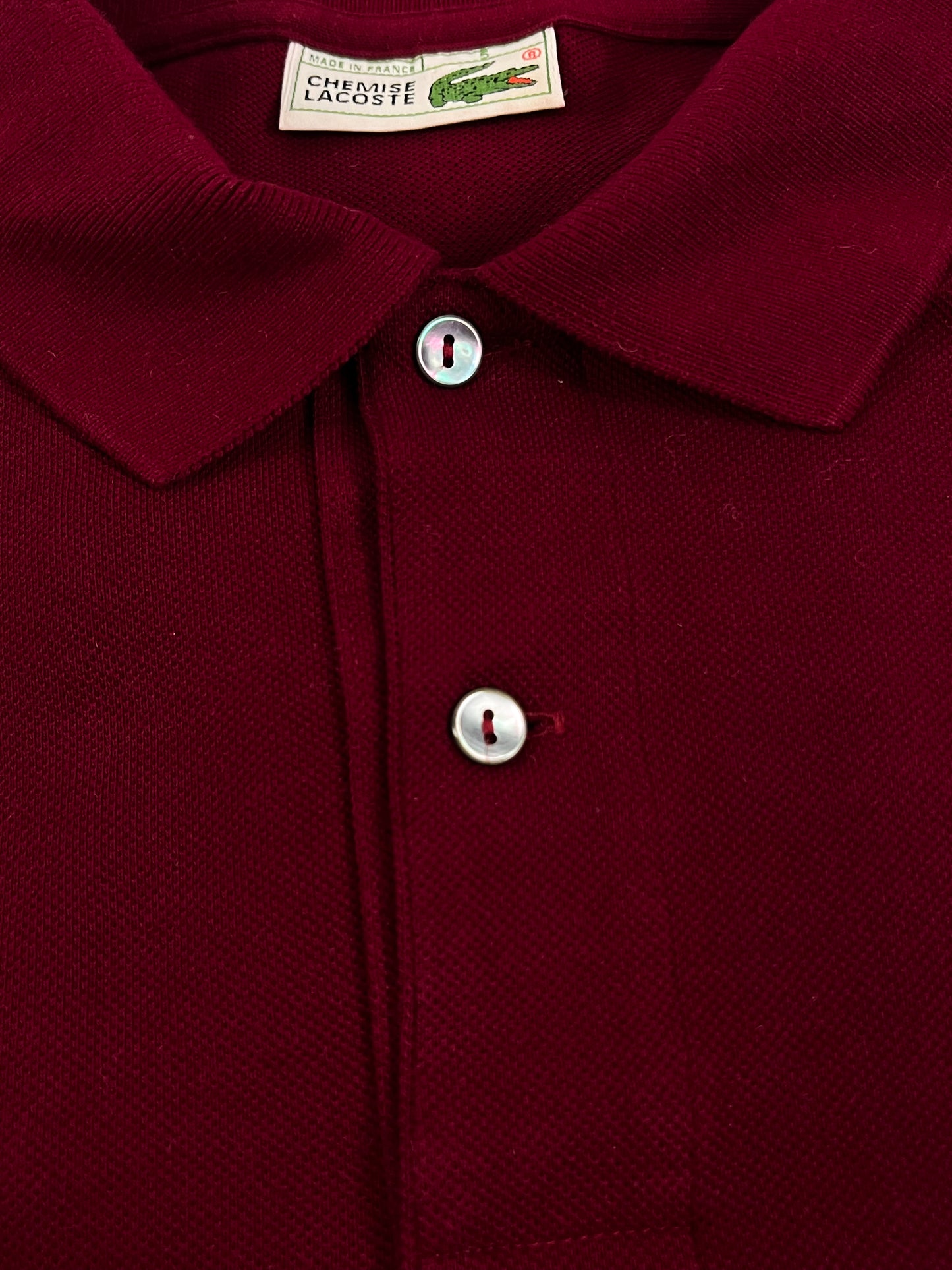 Lacoste Vintage Polo Made in France