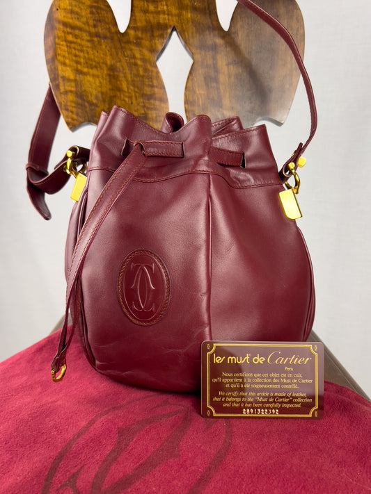 Borsa a Secchiello Cartier