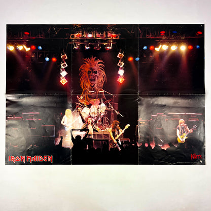 IRON MAIDEN – Killers 1ª Stampa Giapponese - Toshiba EMI EMS-91016 1981 - EDIZ. LIMITATA Poster