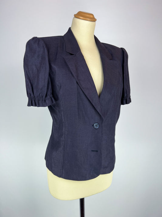 Blazer Krema anni ‘70 in Puro Lino