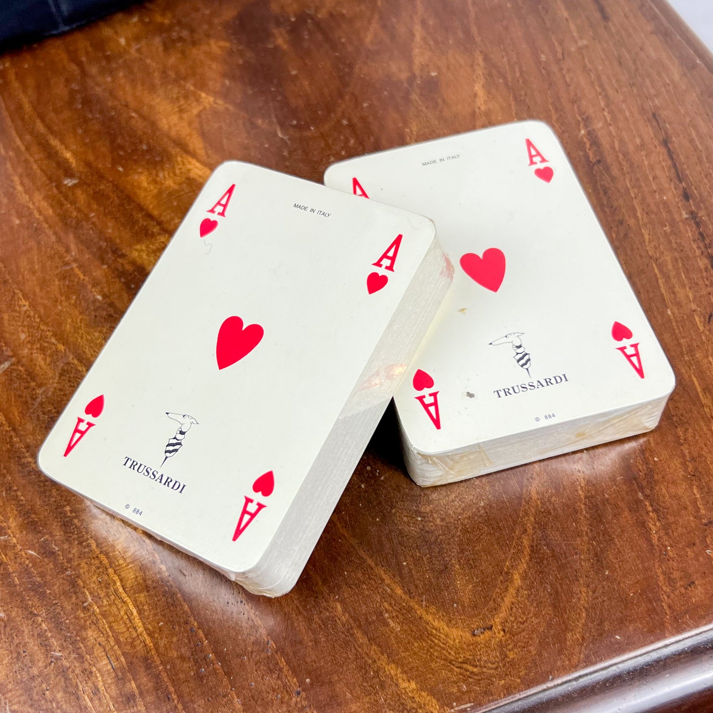 Portacarte da Gioco Trussardi in Pelle