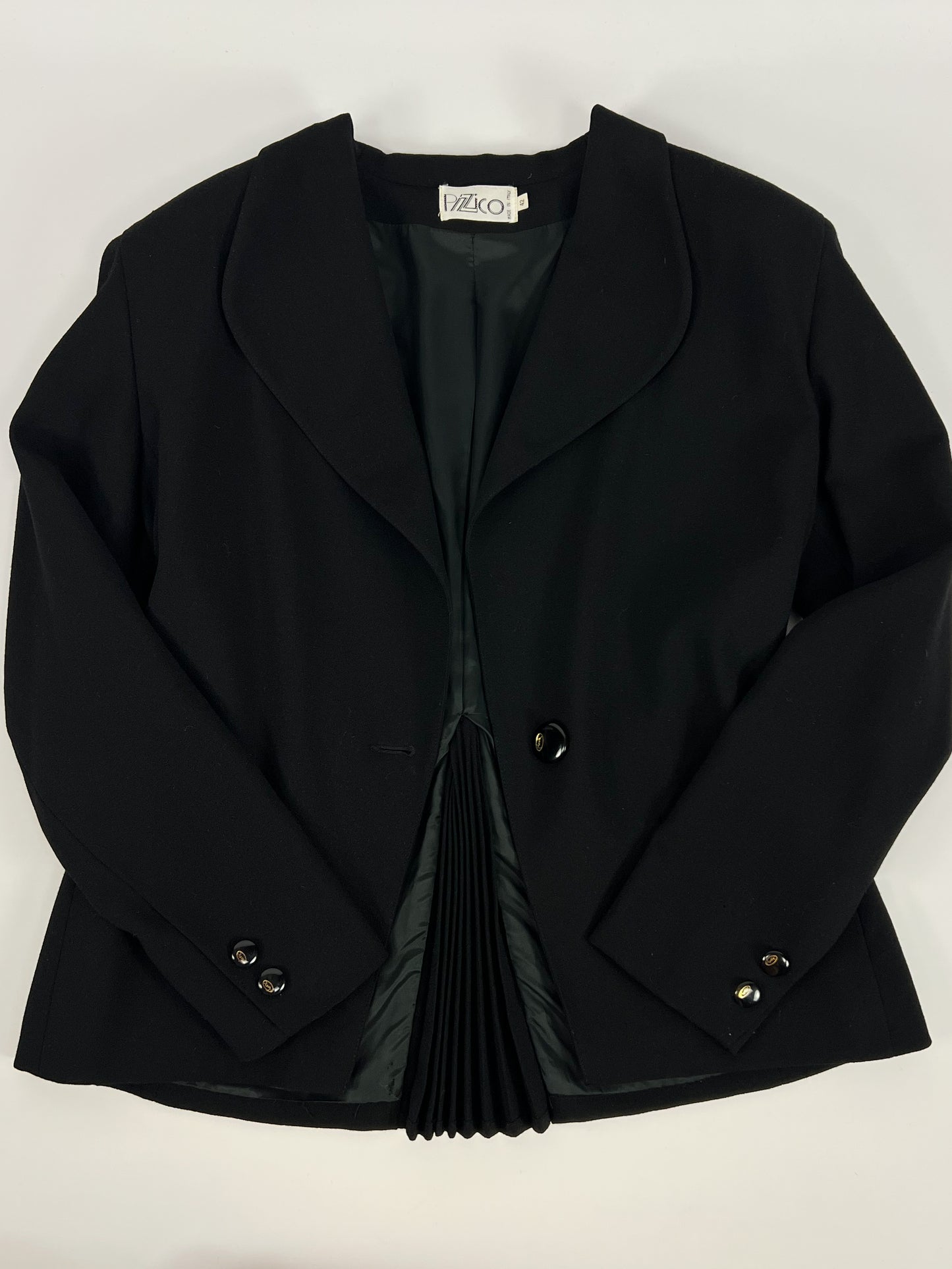 Blazer in Pura Lana anni ‘70 - Bottoni YSL