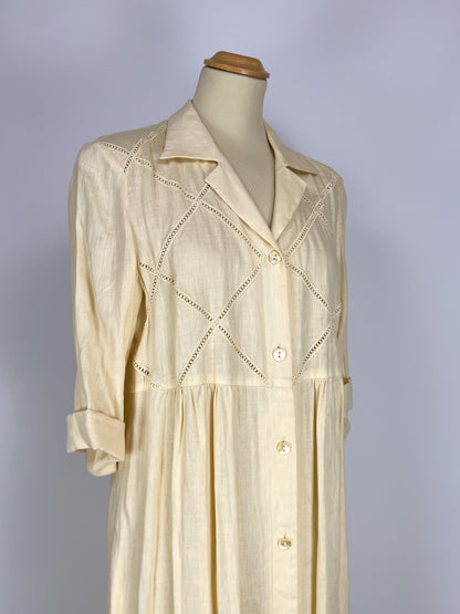 Chemisier Luisa Spagnoli in Lino vintage