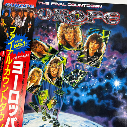 EUROPE – The Final Countdown Prima Stampa Giapponese VIL-28019 1986 OBI