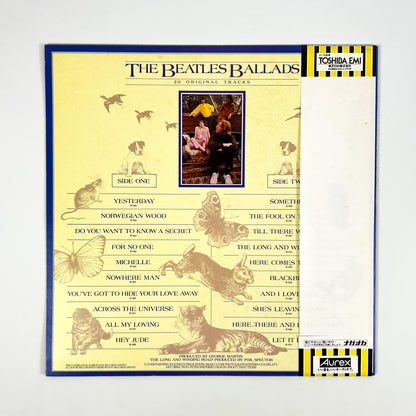 THE BEATLES – The Beatles Ballads Prima Stampa Giapponese EAS-91006 1980 OBI