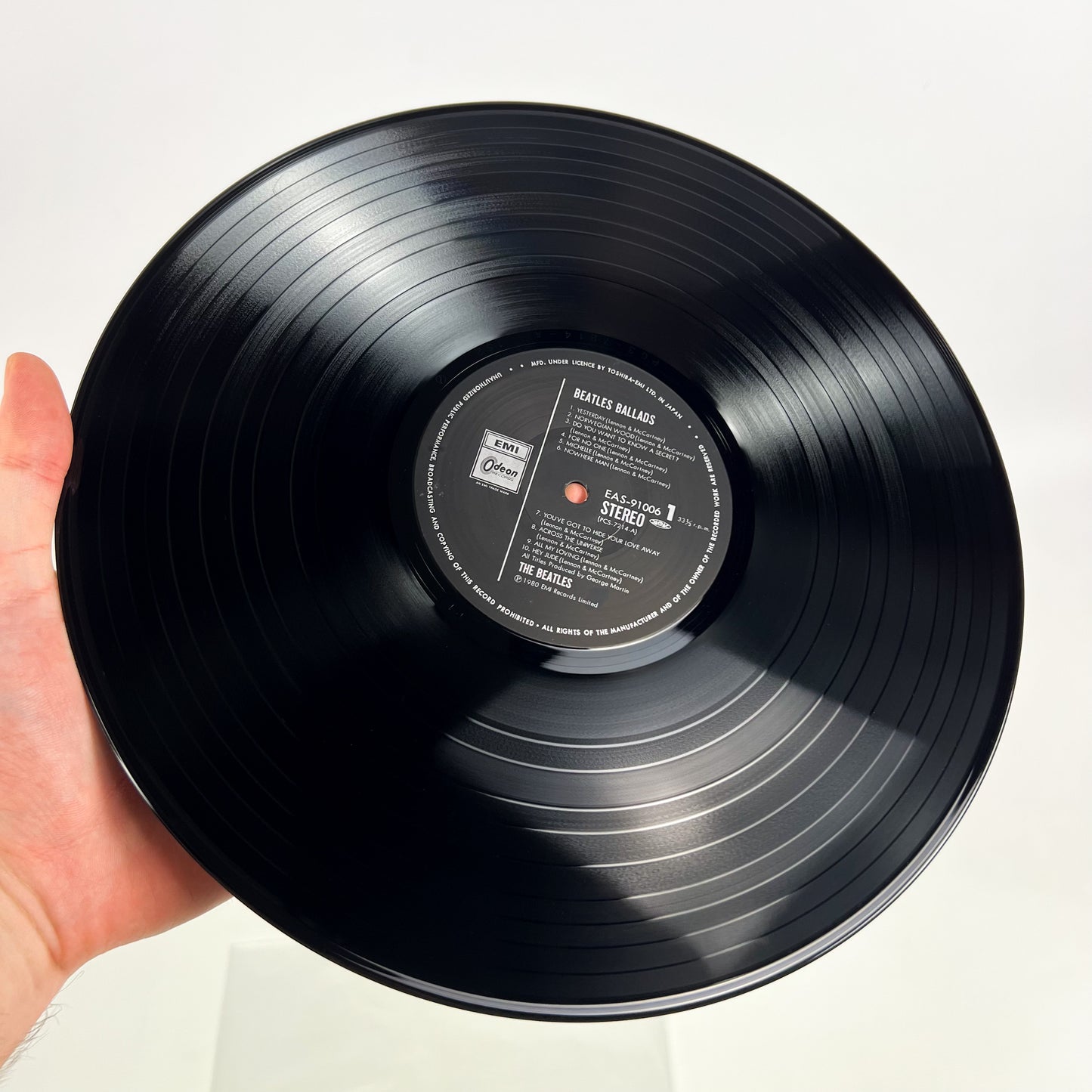 THE BEATLES – The Beatles Ballads Prima Stampa Giapponese EAS-91006 1980 OBI