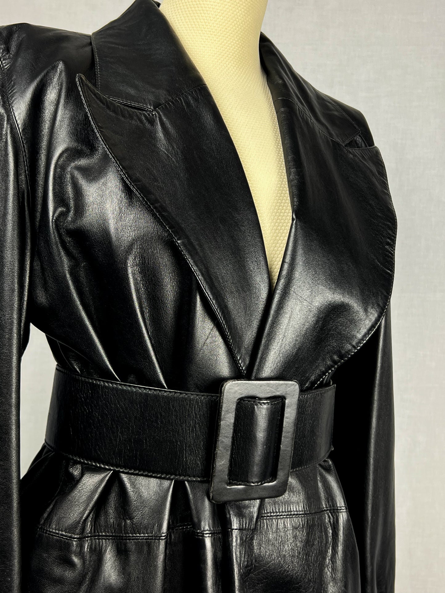 Trench in Pelle Trussardi