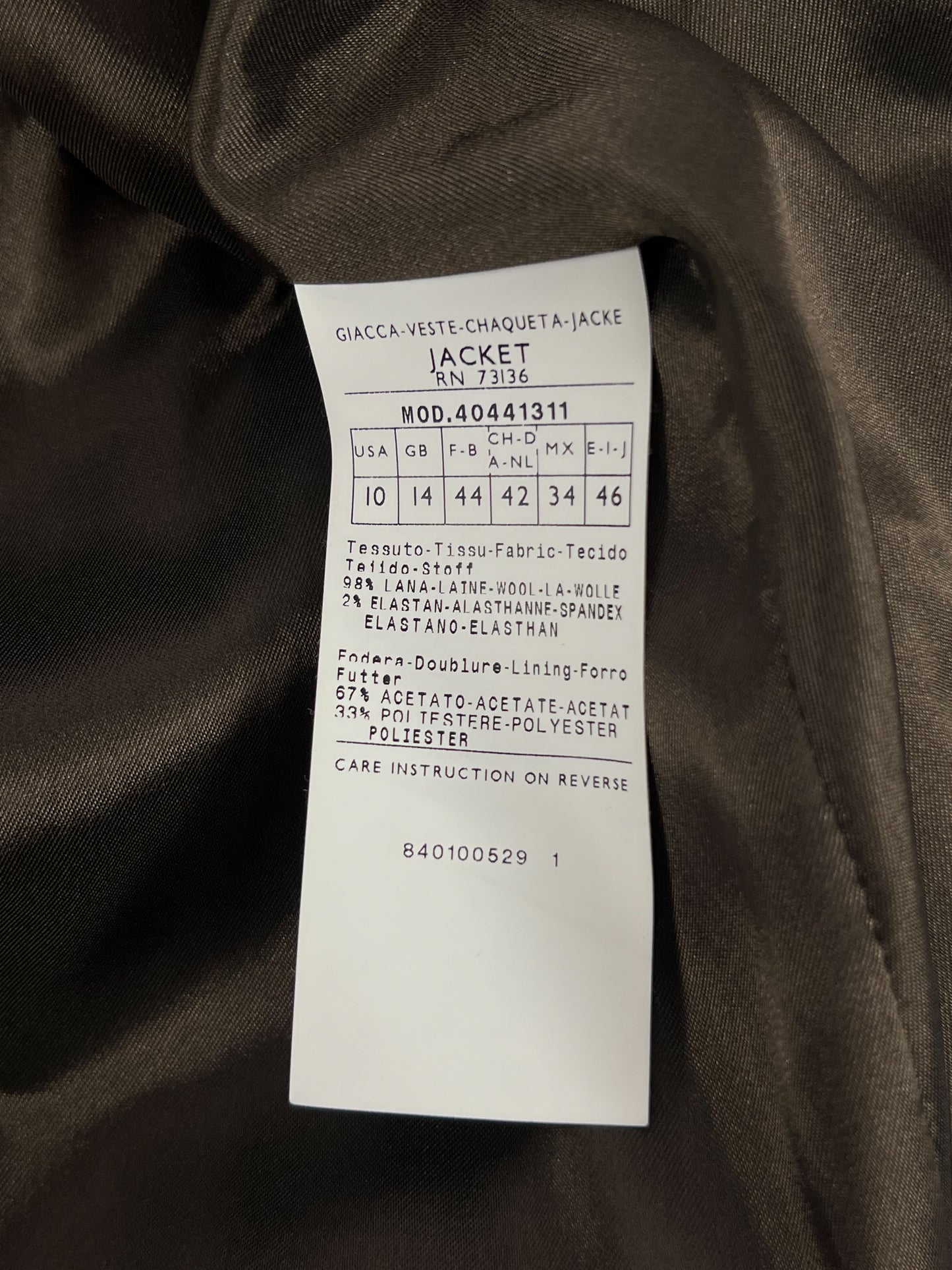 Blazer Max&Co in lana Y2K