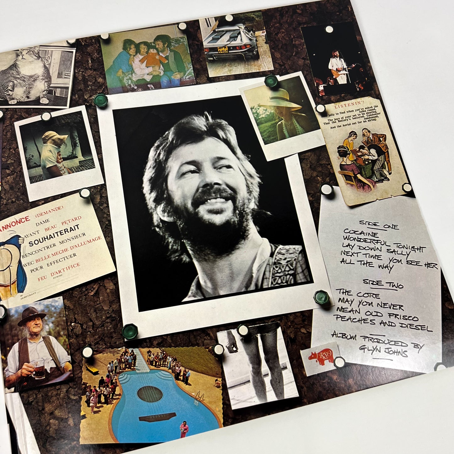 ERIC CLAPTON – Slowhand Stampa Giapponese 18MW 0057 1987 OBI GATEFOLD