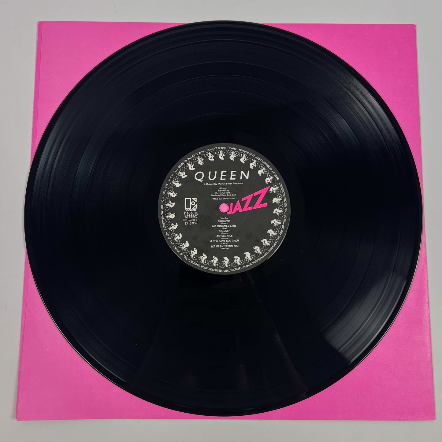 QUEEN – Jazz 1ª Edizione Giapponese – Elektra P-10601E 1978 - Poster